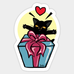 Happy gift Sticker